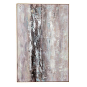 Traverse Hand Painted Canvas in Frame | Large Abstract Wall Art 150 × 100cm