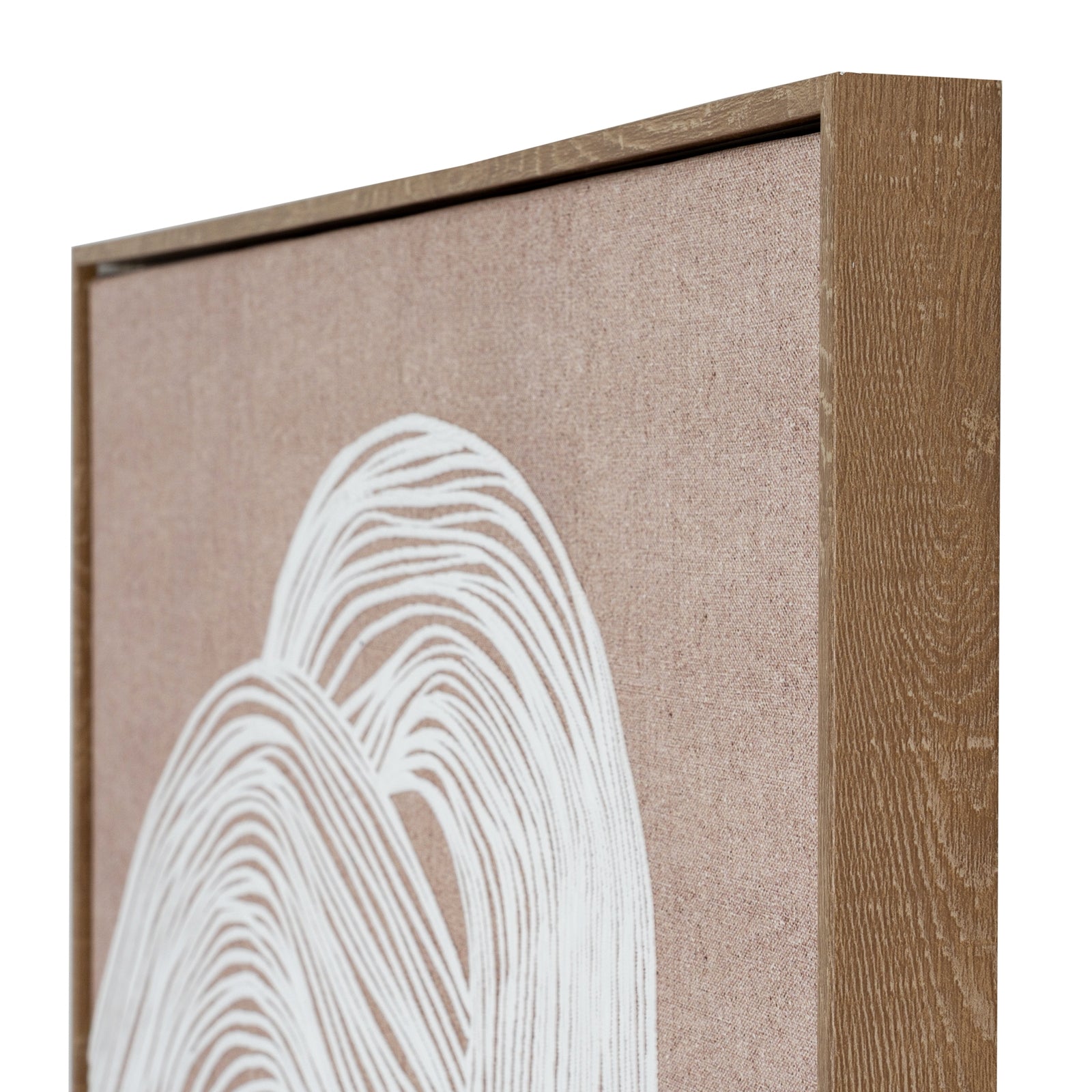 Lunora Line Art in Frame | Minimalist Monochrome Wall Art UK