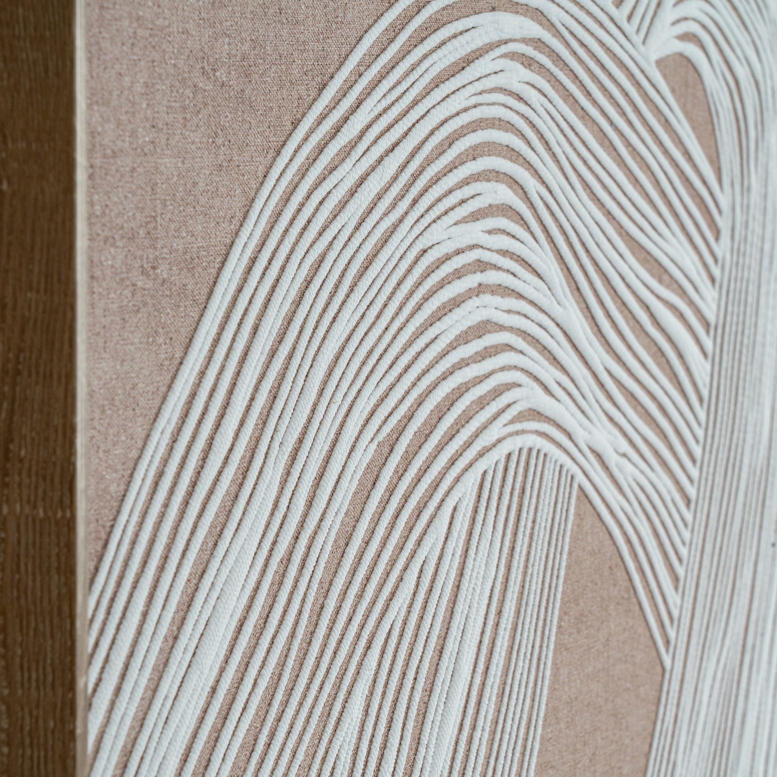 Lunora Line Art in Frame | Minimalist Monochrome Wall Art UK