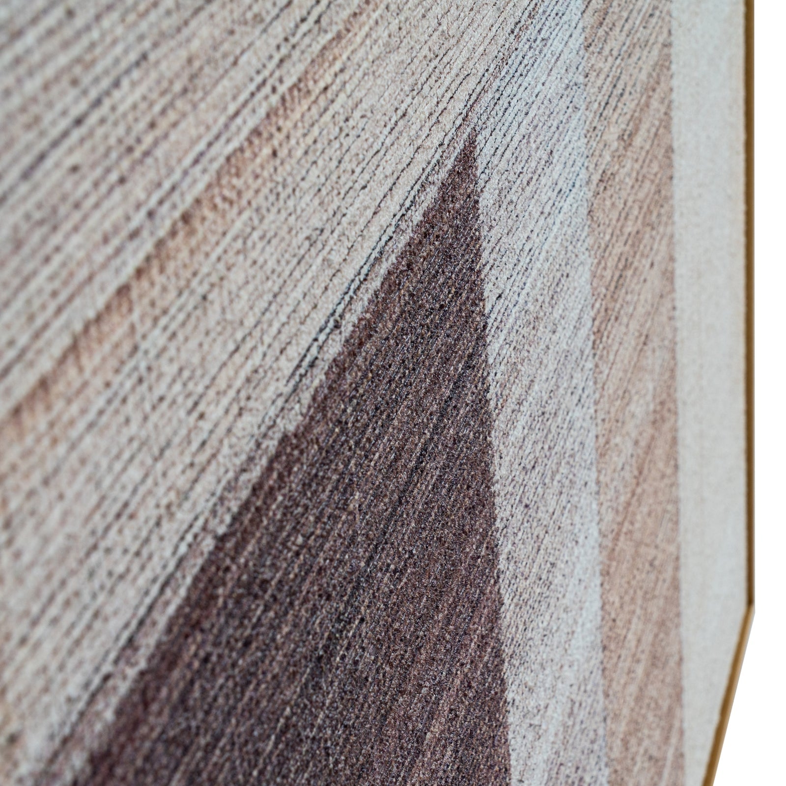 Umbora Hand Painted Canvas in Frame | Textured Neutral Wall Art 80 × 100cm