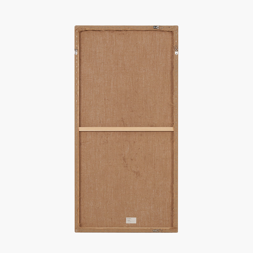 Set of 3 Grey and Neutrals Abstract Landscape Canvases